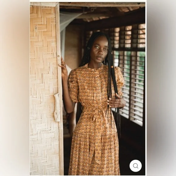 Daughters of India Prairie Dress ~ Autumn - Picture 2 of 13